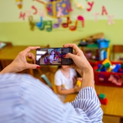 Do you want me to ‘be’ with your child or photograph your child?