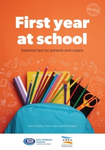 First year at school book cover 2023