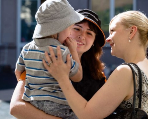 Partnerships with families of young children with disabilities