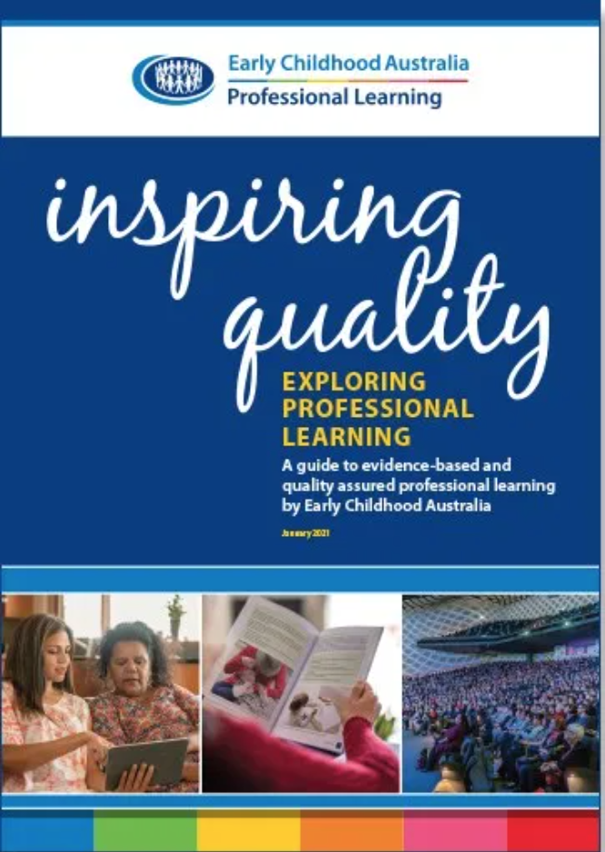 Inspiring Quality guide by Early Childhood Australia