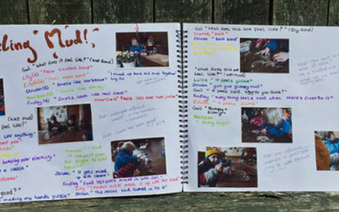 Use Floorbooks for child-led planning