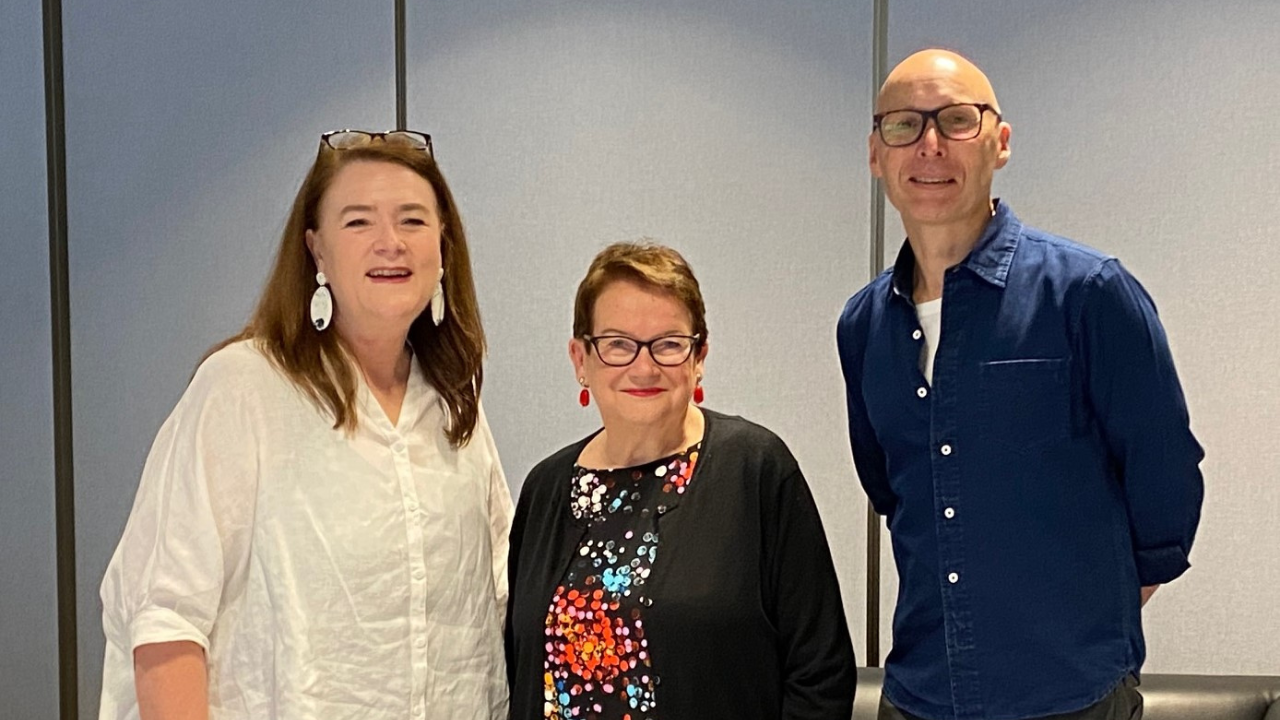 Catharine Hydon, Anne Kennedy and Trent Moy