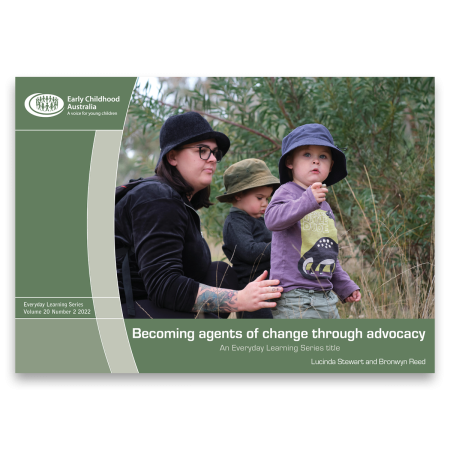 Becoming agents of change through advocacy