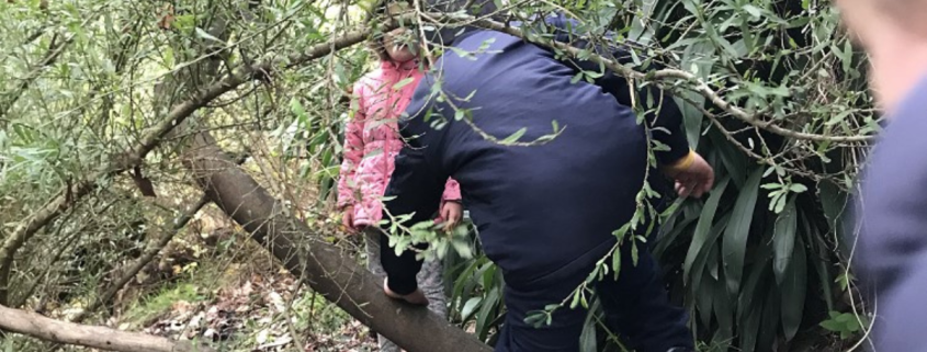 Bush kinder program: taking the classroom and learning outside