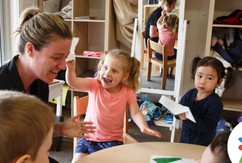 Intentional teaching leads to purposeful play-based learning